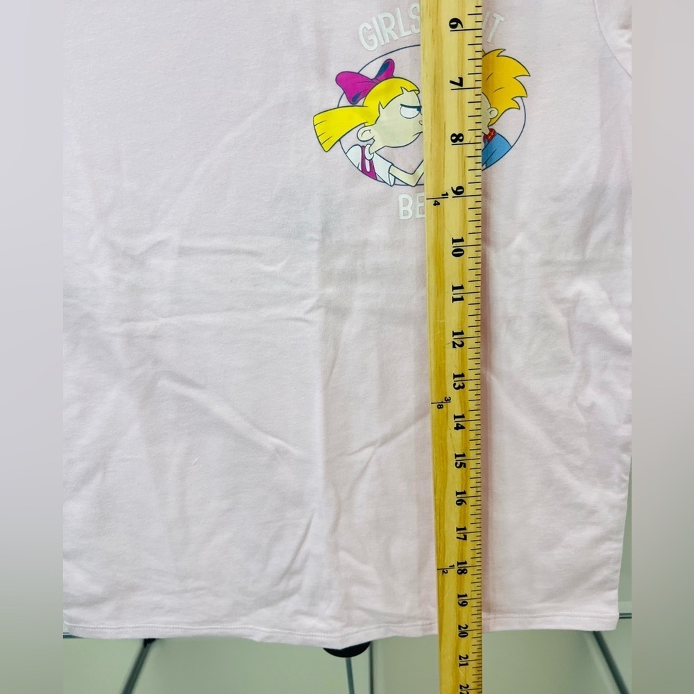 Nickelodeon Girls Do It Better Short Sleeve Rugrats T-Shirt Size M(7/8) Pink NWT - Picture 4 of 7
